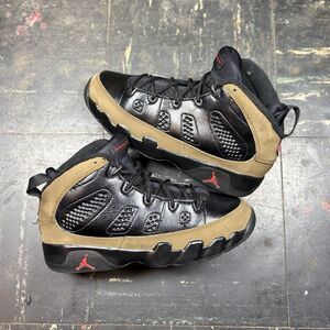 Nike Air Jordan 9 PS "Olive" Size 3Y Youth OG Classic Sneaker 401811-030